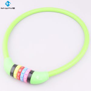 Antivol &agrave; combinaison M-Wave vert &Oslash;12 x 65 cm