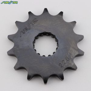 Pignon sortie de bo&icirc;te 14 dents 428 Yamaha YZ 85, DTR, Derbi GPR 125... Sunstar