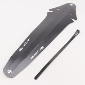 Garde boue arri&egrave;re clipsable v&eacute;lo M-Wave Mud Max Flex