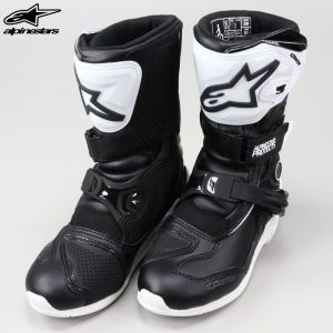 Bottes enfant (4-6 ans) Alpinestars Tech 3S noires et blanches