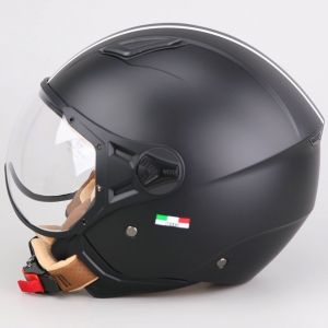 Casque jet Vito Moda noir mat (ECE 22.06)