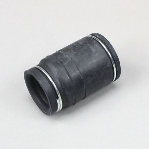 Manchon de pot d'échappement Ø22/26 mm DMP noir 53 mm