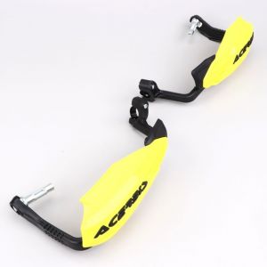 Prot&egrave;ges mains Acerbis Moto-X jaunes et noirs