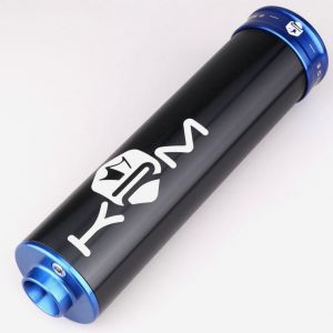 Silencieux KRM Pro Ride 90/110cc bleu foncé