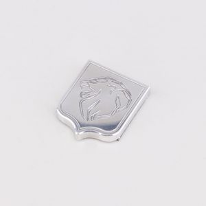 Monogramme Peugeot porte bo&icirc;te &agrave; outils Peugeot 103 Alu CNC (nouveau logo lion) Restone