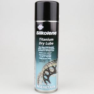 Graisse de chaîne Silkolene Titanium Dry Lube 500ml