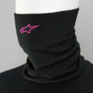 Tour de cou Alpinestars Neck noir et rose