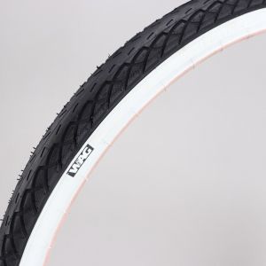 Pneu vélo 26x1.75 (47-559) Wag Bike SA206 flancs blancs