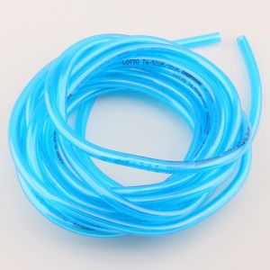 Durite d'essence/liquide &Oslash;4x7 mm BCR bleue transparente (5 m&egrave;tres)