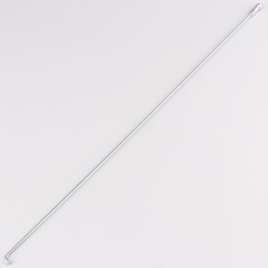 Rayon de roue v&eacute;lo 2x290 mm gris avec &eacute;crou