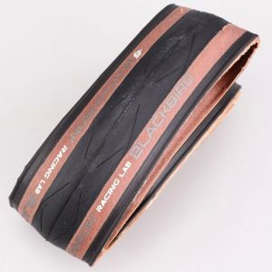 Pneu vélo 700x28 (28-622) Hutchinson Blackbird flancs marron à tringles souples