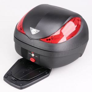 Top case 36L moto, scooter universel Coocase Wizard Basic noir (avec platine)