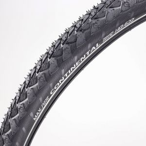 Pneu vélo 700x47C (47-622) Continental Contact Plus liserets réfléchissants