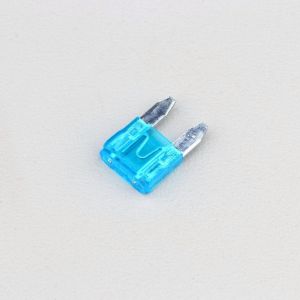 Mini-fusible plat 15A bleu