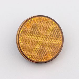 Catadioptre rond Ø55 mm orange (à clipser) Peugeot Kisbee, Vivacity 3...
