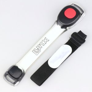 Bracelet de sécurité à leds vélo Lynx rouge