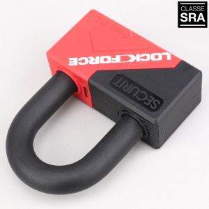 Antivol U (bloque disque) (homologu&eacute; SRA) Lock Force Securit 130 mm
