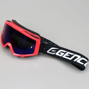 Masque Gencod rouge écran iridium bleu