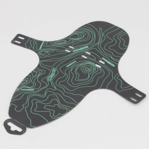 Garde boue arri&egrave;re v&eacute;lo Contec Specter noir et vert
