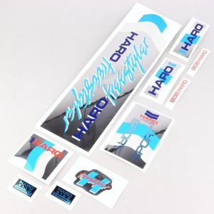 Kit d&eacute;co v&eacute;lo BMX Haro Freestyler Sport 1985 chrome