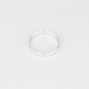 Entretoise alu de pivot de direction v&eacute;lo 5 mm 1" 1/8 PNA argent