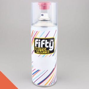 Peinture Fifty orange corail (clair) brillant Motobécane 50V 400ml 2K (avec durcisseur)