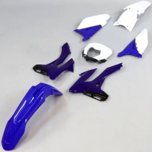 Kit carénages Sherco SE-R 50 (2013 - 2017) bleu et blanc