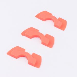 Amortisseurs anti-vibration trottinette Xiaomi M365, M365 Pro rouges (lot de 3)