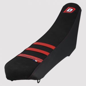 Housse de selle Rieju MRT 50, 125, Marathon 125 Doppler rouge