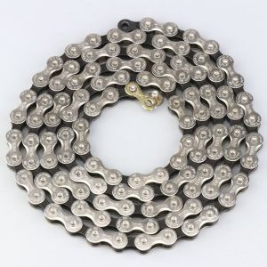 Chaîne vélo 1 vitesse 116 maillons Forward SX Chain noire et argent