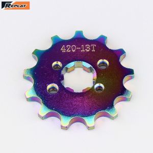 Pignon sortie de bo&icirc;te 13 dents 420 Derbi, Aprilia, Gilera... Replay N&eacute;ochrome