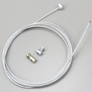 Kit r&eacute;paration de c&acirc;ble d'embrayage universel moto, quad... (sans gaine, avec serre-c&acirc;bles) Fifty (2 m&egrave;tres)