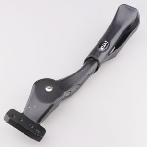 Béquille latérale vélo 16 à 24 pouces alu réglable Lynx noire