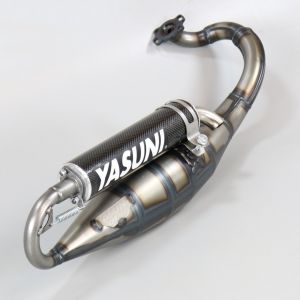 Pot d'échappement Peugeot horizontal Ludix, Speedfight 3... Yasuni R silencieux carbone