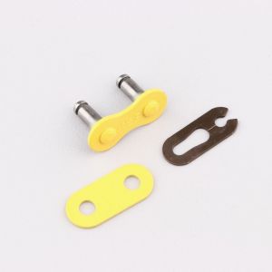 Attache rapide de cha&icirc;ne 415 KMC jaune