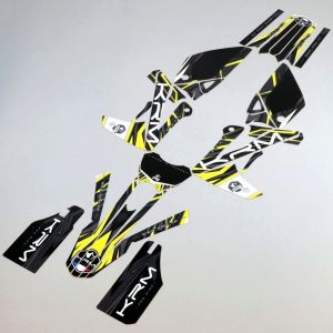 Kit déco Rieju MRT 50 (2009 - 2021), Marathon 125 (2009 - 2020) KRM Pro Ride jaune