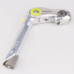 Potence r&eacute;glable plongeur de v&eacute;lo &Oslash;25.4x85 mm 95&deg;/145&deg; 1" Promax argent