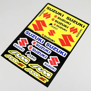 Stickers Suzuki MX 30x45 cm (planche)