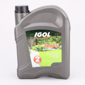Huile moteur 2T Igol Profil Extreme Motoculture base de synth&egrave;se 2L