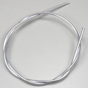 Gaine de câble de gaz, starter, décompresseur, frein Ø5 mm chromée (au mètre)