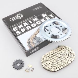 Kit cha&icirc;ne 14/45 Orcal Astor 125 (2017 - 2019) Afam (d&eacute;multiplication origine)