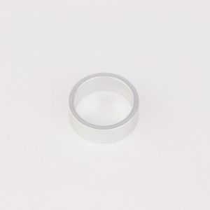 Entretoise de r&eacute;glage de train avant alu pour fus&eacute;e &Oslash;25 mm &eacute;paisseur 10 mm karting Righetti Ridolfi grise