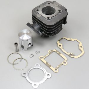 Cylindre piston fonte Ø40 mm Minarelli vertical air Mbk Booster, Yamaha Bw's... 50 2T MVT Iron Max