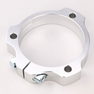 Coquille de roulement 3 trous Ø80 x 40-50 mm aluminium karting Righetti Ridolfi grise