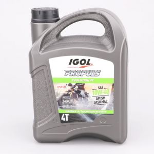 Huile moteur 4T 10W40 Igol Propuls Evolution semi-synth&egrave;se 4L