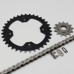 Kit cha&icirc;ne 13x35x80 Bombardier Rally 200 Afam gris