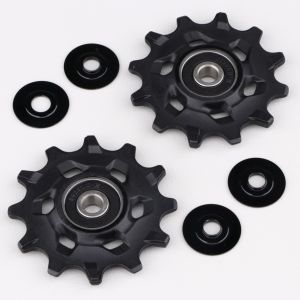 Galets de dérailleur arrière vélo "VTT" Sram Force 1, Rival 1... (12 dents)