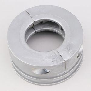 Poulie plastique d'entra&icirc;nement de pompe &agrave; eau karting pour arbre &Oslash;40 mm Righetti Ridolfi grise