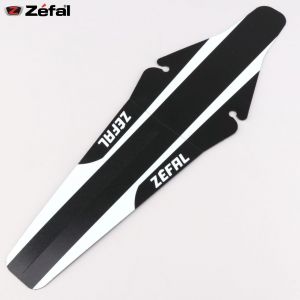 Garde boue arrière clipsable vélo Zéfal Shield Lite M noir et blanc