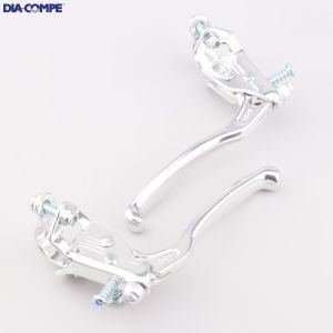 Poign&eacute;es de freins v&eacute;lo BMX Dia-Compe MX 128 grises